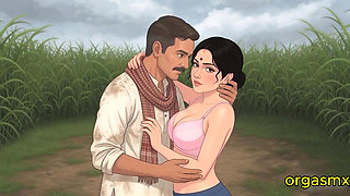 Indian Desi Asian Bhabi Ka Khet - Outdoor MILF