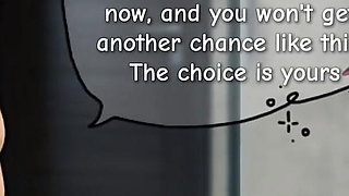 Modest Housewife Cheats on Her Husband in the Shower with a Muscular Guy with a Big Dick. Cartoon