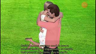 A perfect marriage #2 - David and Anne got married.