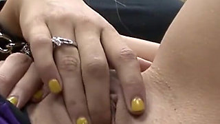 Gorgeous big breasted blonde gets fucked in the bedroom