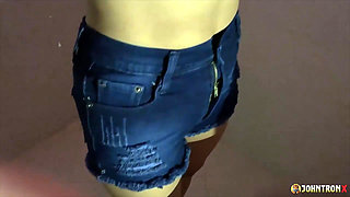 Johntronx - a Blowjob and a Quickie in a Dark Public Toilet