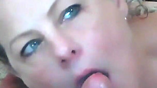 Close up Smoking Blowjob