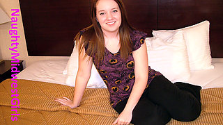 Keelie - Catholic College Girl 1st Porn