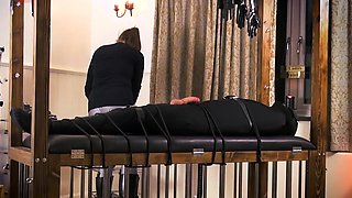 MILF mean femdom handjob compilation