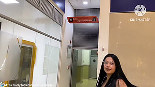 Creampie Public Bathroom! Did You Hear Us?