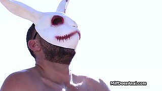 Jessica and Wills Sacred Ass Pounding Ritual Outdoors