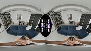 TmwVRnet - Ann Joy & Miss Olivia - One lad fucks two best friends