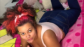 BBW Farting JOI in Jeans and Naked