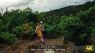 Hunt4k. she sucked a shaft and smooched her boyfriend after