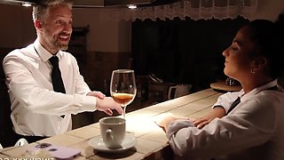 Mature Redhead Sensual MILF Joins Threesome For Wild Double Passion