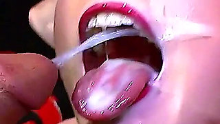 Redhead Slut Gets Drenched in Massive Ggg Bukkake
