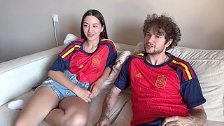 Brunette Creampied During Soccer