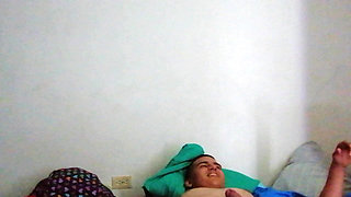 She Talks to Her Boyfriend While He's Sucking My