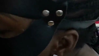 Stimulating My Pussy with Wand Sucking Bwc Fingering My Black Pussy