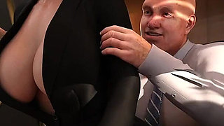 The Office Gail #10 Boss Lesson and Pervert Oldman - 60 Fps HD Porn Hentai