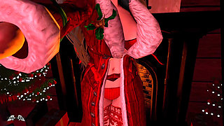 XXXMas 11 - Hatsune Mikus Christmas Strip Show - 3D VR Hentai Sex Animation by VirtualHeaven