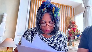 Jay Brown Rough Anal with Saggy Tits Granny and Cum in Mouth