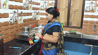 Hot Indian MILF Maid Wife Is Seducing and Fucking Hard, Desi Sex Video