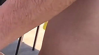 MILF Helps Me Cum at the Public Pool