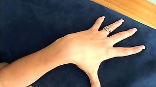 Small titted babe gives awesome blowjob