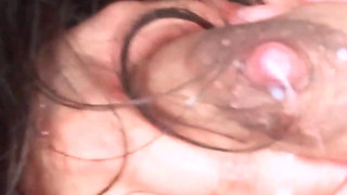 Lactating Woman Dropping Milk in My Face