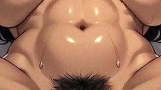 Chubby BBW Bound on Bed - Horny with Hairy Pussy Begging for Cum Inside