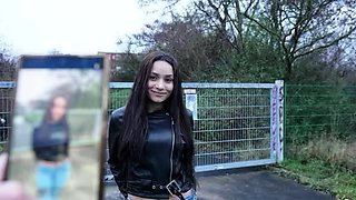 German Scout - Big Natural Saggy Tits Latina Teen 18 Agatha