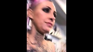 Wet Busty Blond Vs Slim Brunette Lesbian