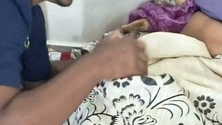Masked Desi Couple’s Romantic Kiss & Hot Pose Session - Saree Beauty Teases Her Man