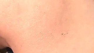 Skinny Asian teen double penetration to orgasm by stepdad