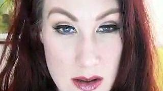 Great Big Boobs On Masturbating Redhead