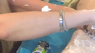 Shaving Foam Cock Slaps and 1 Ruined Orgasm