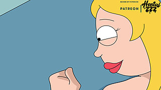 FAMILY GUY PETER CREAMPIES FRANCINE AMERICAN DAD