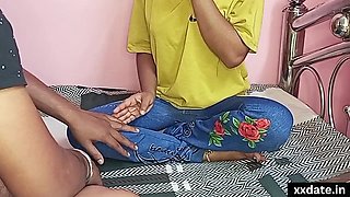 First-time passion explodes in raw, intense Indian doggy ecstasy