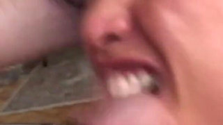 Two Guys Spitroasting One Slutty Woman and Giving Her Double Penetration
