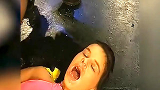 Glasses Drenched - Slut Takes Endless Facials and Cumshots