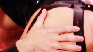 Blonde Big Tits Nurse MILF Michelle Thorne Dressed in Latex Fucks Her Sex Addicted Patient