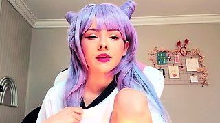 Close up teen pussy gaping action