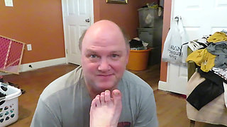 I make my slave smell my stinky rubber garden boots