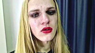 Sissy Blaire Cries Hard As Dominatrix Nika Spanks Her Bare Ass - Rough BDSM Punishment