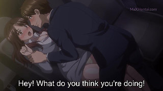 ''Undercover Lust'' The Boss and His Secretary's Dirty Car Encounter(Hentai Anime)
