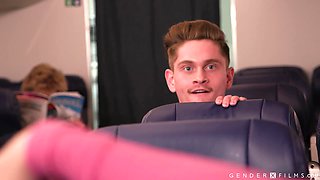 shemale am stewardess is one slutty bitch genderxfilms