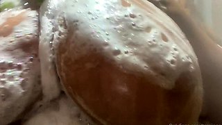 DaneJones HD Natural big boob girl masturbates
