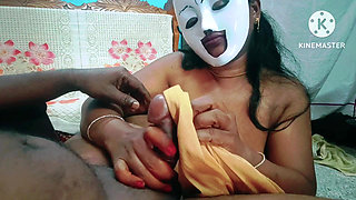 Horny Sister in Law Want to Blow Her Brother in Law's Cock and Take Cum on Her Huge Melons- Full Erotic Tamil Audio