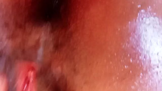 Big wet pussy with biggest clit ever
