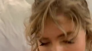 Luxury blonde goddess grants random dude an unforgettable hookup sex