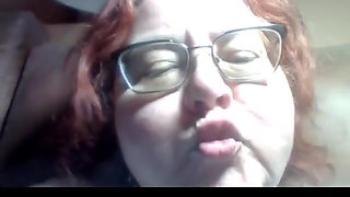 BBW Gives You Close up Clip of Her Nake Lips and Mouth Kissing and Licking Her Lips for You a Requested Clip!