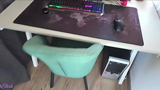 Curvy Blonde Stepsister Pranks Her Stepbrother By Replacing His Doll