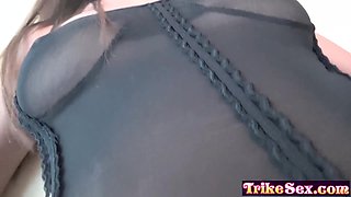 Small teenage Filipina gets pounded firm