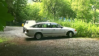Wild Hardcore Fucking in Bathtub, Car & Outdoor